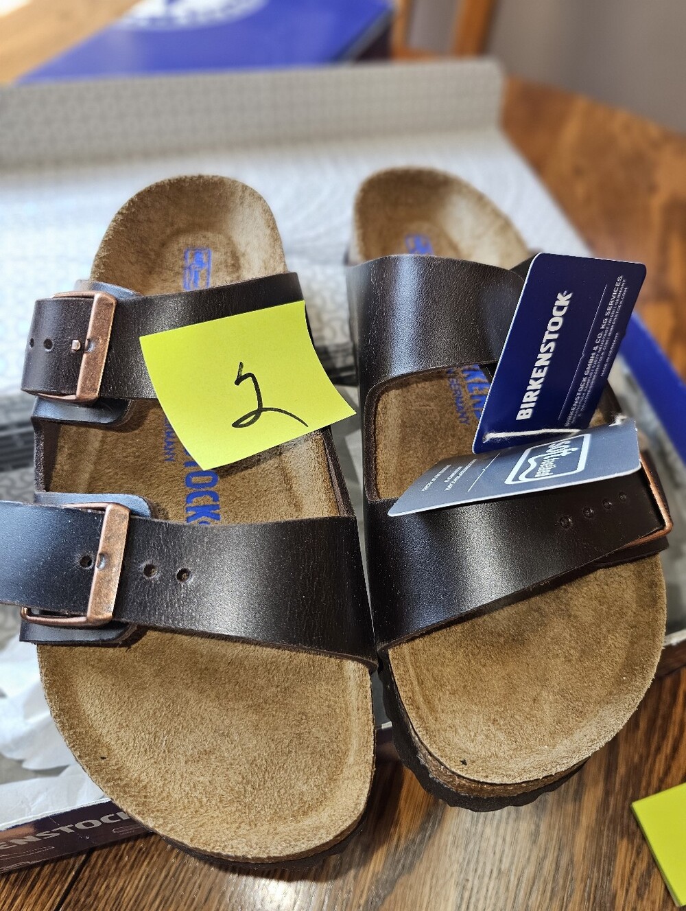 Birkenstock Women’s Brown Arizona 36N Sandals - NEW IN BOX! - Picture 2 of 6